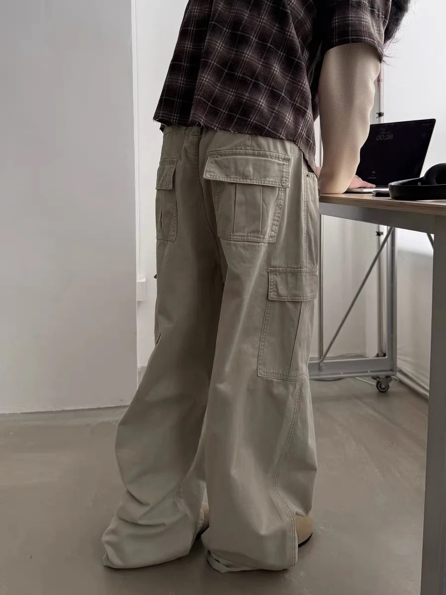Американские рабочие брюки с несколькими карманами в стиле ретро, свободные повседневные широкие брюки для мужчин и женщин, версия ножа, повседневные брюки для отдыха
Американские рабочие брюки с несколькими карманами в стиле ретро, свободные повседневные широкие брюки для мужчин и женщин, версия ножа, повседневные брюки для отдыха