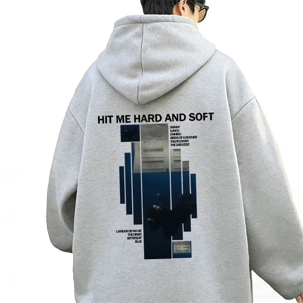 Hit Me Hard and Soft Album Graphic Hoodie Men Women Casual Vintage Oversized Pullover Hoodies Male Fashion Pop Music Sweatshirt
Hit Me Hard and Soft Album Graphic Hoodie Men Women Casual Vintage Oversized Pullover Hoodies Male Fashion Pop Music Sweatshirt