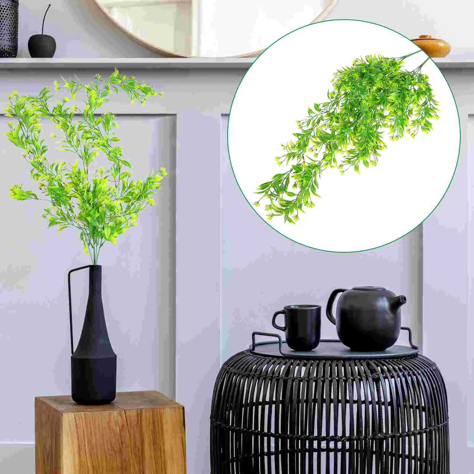 2 Pcs Artificial Plant Wall Hanging Vine Flower Rattan Decor Simulation Garden Decoration Plastic Indoor Centerpiece Bright
2 Pcs Artificial Plant Wall Hanging Vine Flower Rattan Decor Simulation Garden Decoration Plastic Indoor Centerpiece Bright