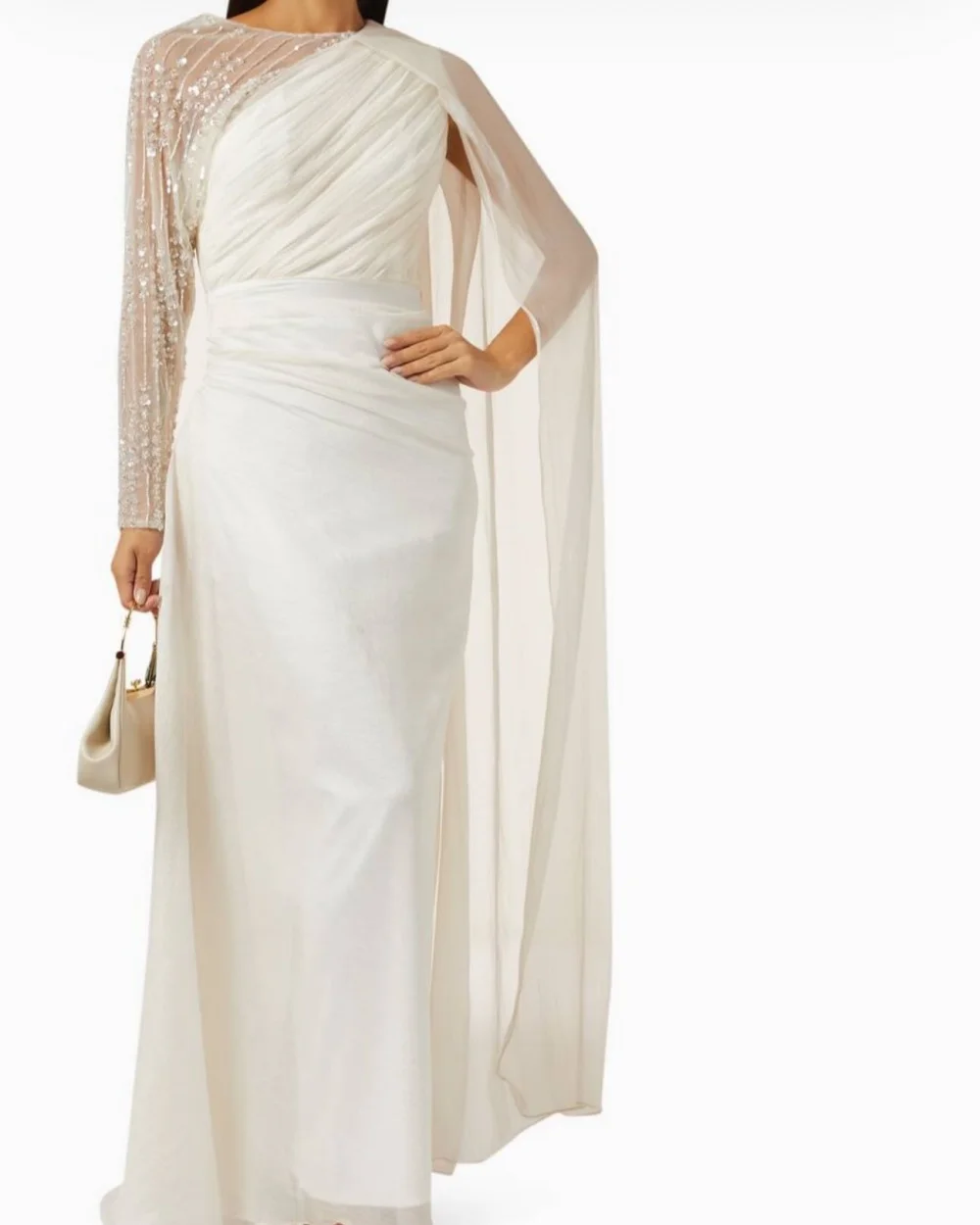 Customized Classic Chiffon Sequined Beading Straight Evening Dresses Elegant Retro Scoop Neck Long Sleeves Ankle Length Dresses
Customized Classic Chiffon Sequined Beading Straight Evening Dresses Elegant Retro Scoop Neck Long Sleeves Ankle Length Dresses