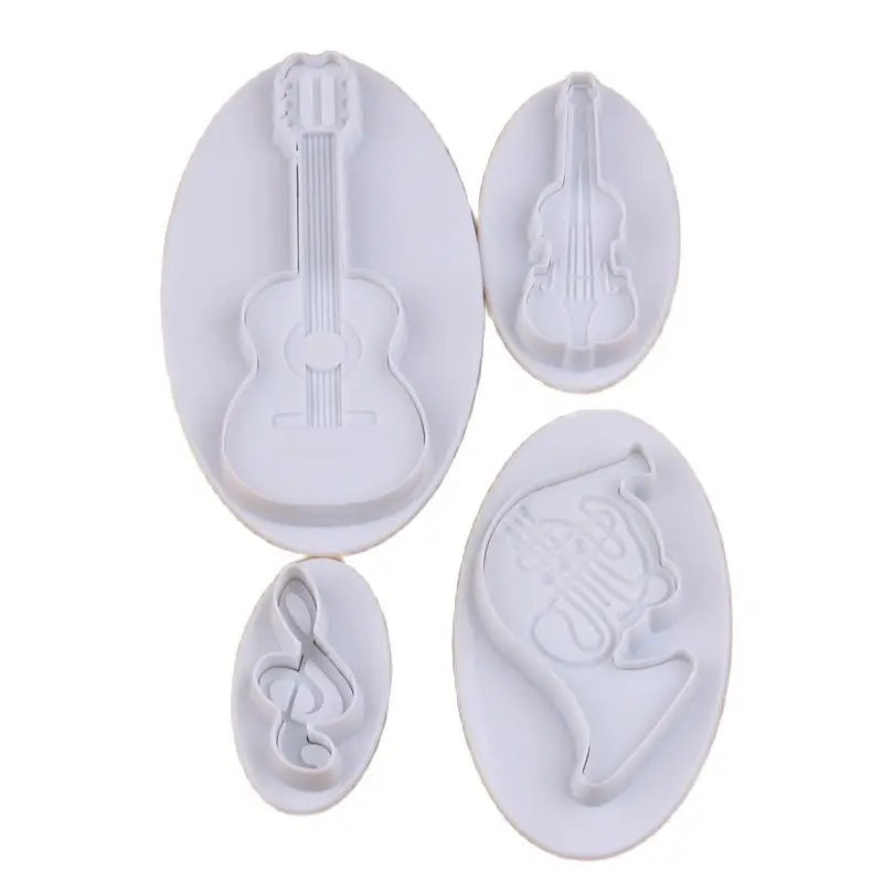 Free Shipping High Quality 4pcs Plastic Instrument Patterns Cookie Plunger Cutters Pastry DIY Bakery Tools Set HB1042
Free Shipping High Quality 4pcs Plastic Instrument Patterns Cookie Plunger Cutters Pastry DIY Bakery Tools Set HB1042