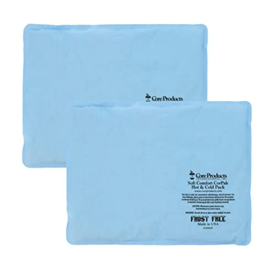Soft Comfort CorPak, No Frost Hot and Cold Therapy Pack"1", Made The USA 2 Pack
Soft Comfort CorPak, No Frost Hot and Cold Therapy Pack"1", Made The USA 2 Pack