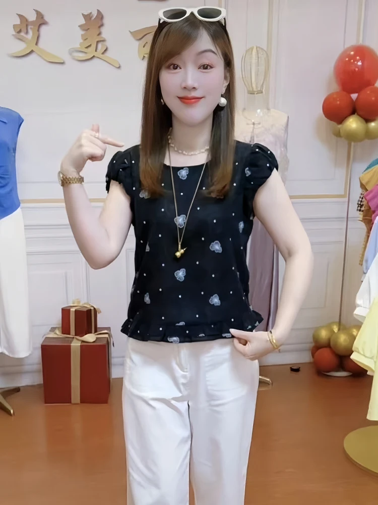 Sweet Sli round Ne Svel irt Женский облегающий топ для похудения живота, уменьшающий возраст, корейский свободный крой
Sweet Sli round Ne Svel irt Женский облегающий топ для похудения живота, уменьшающий возраст, корейский свободный крой