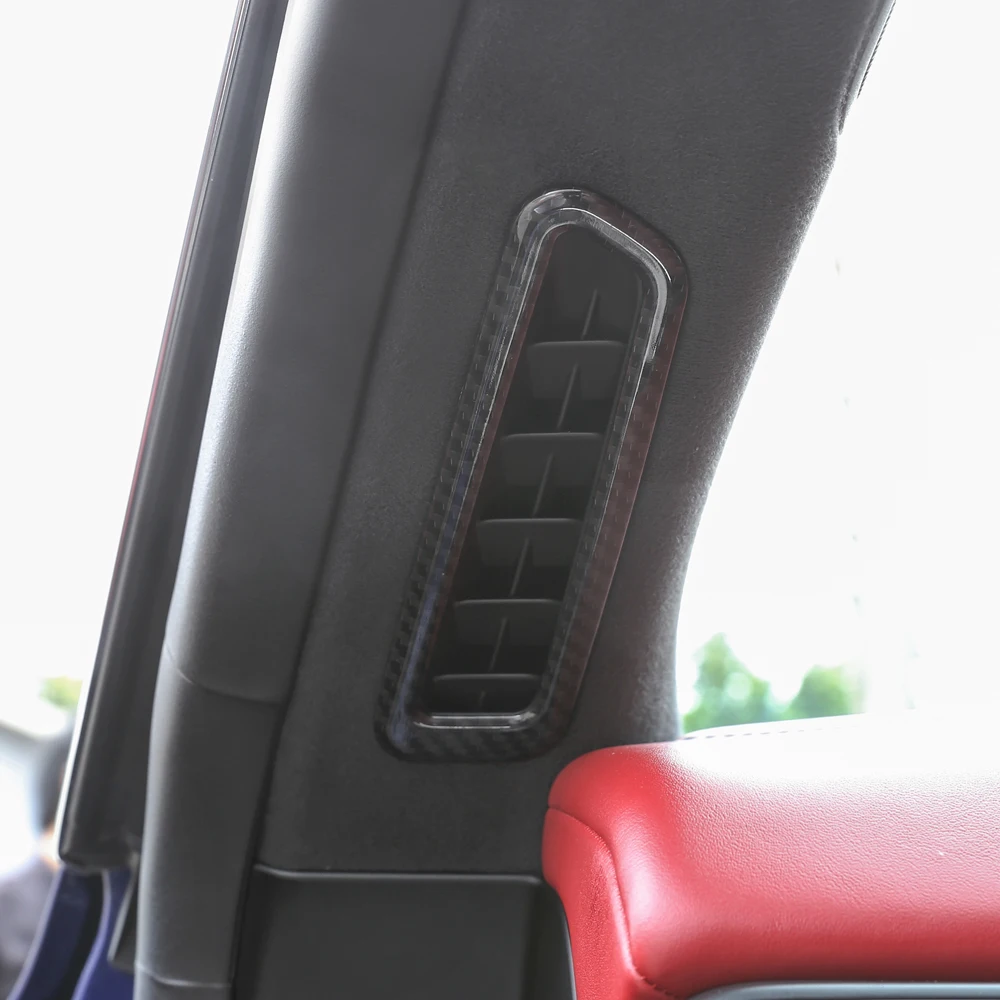 For Maserati Levante 2016-2018 Car Accessories 2 Pcs A Column Outlet Frame Cover Trim Carbon Fiber
For Maserati Levante 2016-2018 Car Accessories 2 Pcs A Column Outlet Frame Cover Trim Carbon Fiber