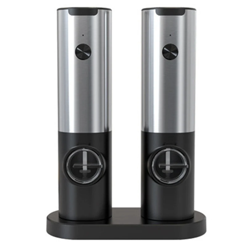 Rechargeable Electric Salt One Hand Automatic Electronic Spice Mill Shakers Operation
Rechargeable Electric Salt One Hand Automatic Electronic Spice Mill Shakers Operation