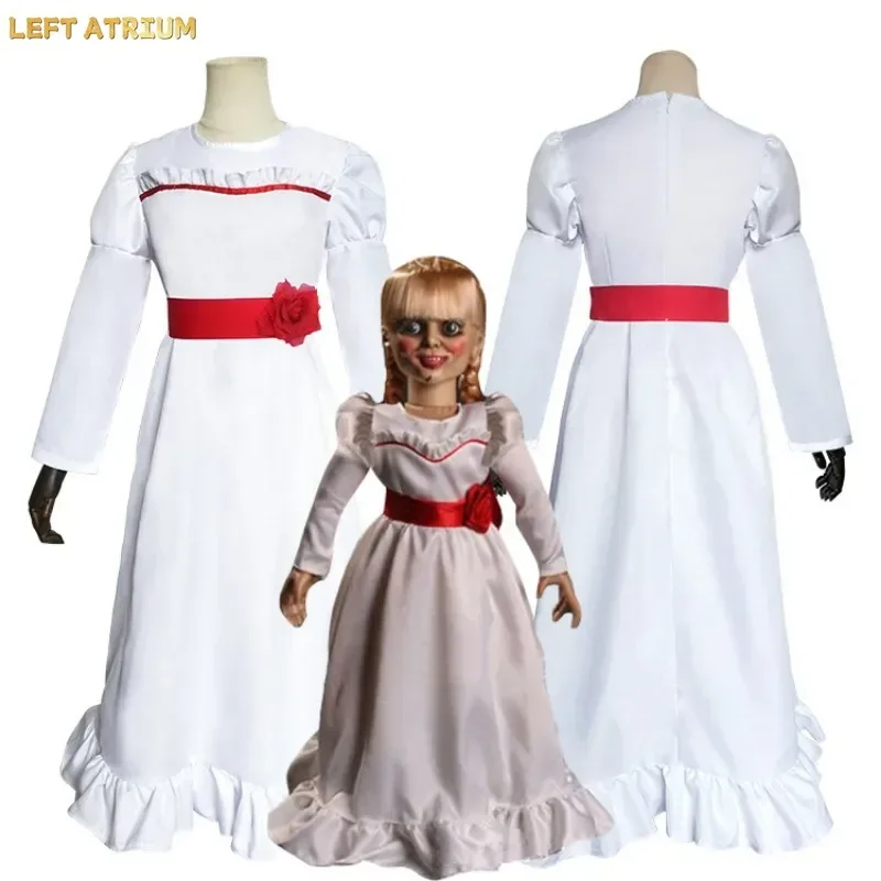 Annabelle Cosplay Costume Women Dress Adult Halloween Dress Up Party Costume Full Set
Annabelle Cosplay Costume Women Dress Adult Halloween Dress Up Party Costume Full Set