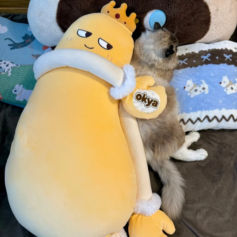 Okya Mango King Pillow Bluetooth Recording Sleep Soothing Patting Long Body Leg Hugging Nap Cushion For Adult DecompressionTool
Okya Mango King Pillow Bluetooth Recording Sleep Soothing Patting Long Body Leg Hugging Nap Cushion For Adult DecompressionTool