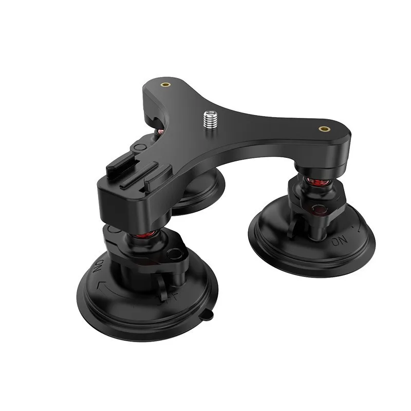 Triangular suction cup bracket is suitable for sports camera car suction cup fixed shooting accessories
Triangular suction cup bracket is suitable for sports camera car suction cup fixed shooting accessories