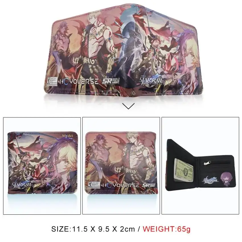Honkai:Star Rail Mydei Cosplay New Short Pu Acg Leather Two Fold Wallet Protective Cover Capacity Storage Card Bag
Honkai:Star Rail Mydei Cosplay New Short Pu Acg Leather Two Fold Wallet Protective Cover Capacity Storage Card Bag