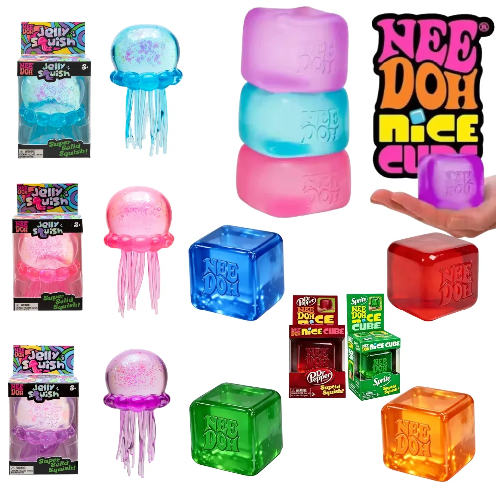 Schylling Nice Cube & Jellyfish Sensory Stress Relief Fidget Toy Desk Puzzle Surprise Blind Box Gifts
Schylling Nice Cube & Jellyfish Sensory Stress Relief Fidget Toy Desk Puzzle Surprise Blind Box Gifts