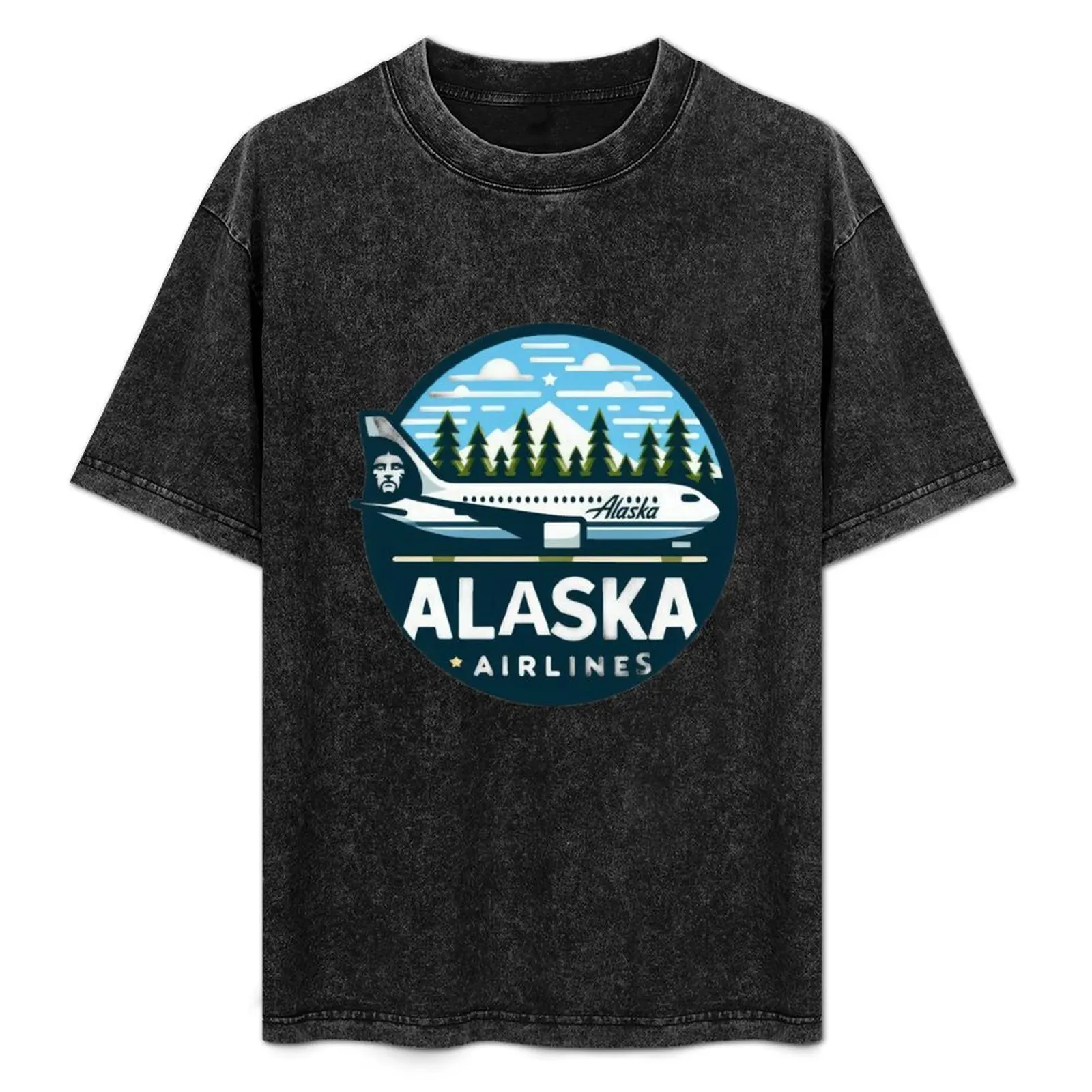 Alaska airlines Emblem aviation alaska aircraft T-Shirt Big and Tall Basic Tee Shirt
Alaska airlines Emblem aviation alaska aircraft T-Shirt Big and Tall Basic Tee Shirt