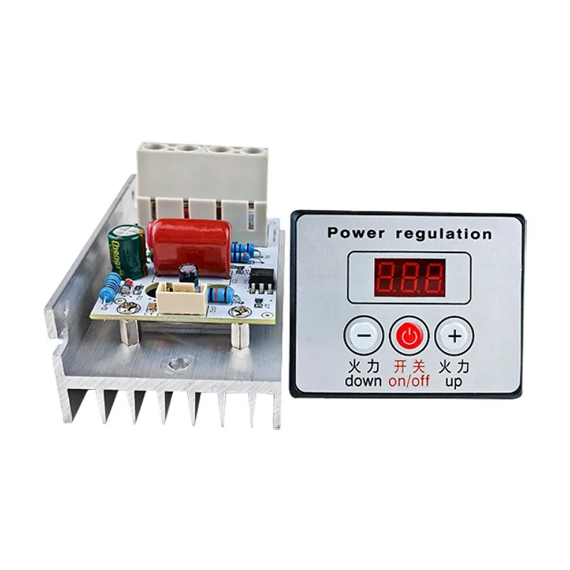 10000W Thyristor Digital Display Voltage Regulation Dimming Temperature Regulation Governor 220V Frequency Converter Stepless
10000W Thyristor Digital Display Voltage Regulation Dimming Temperature Regulation Governor 220V Frequency Converter Stepless