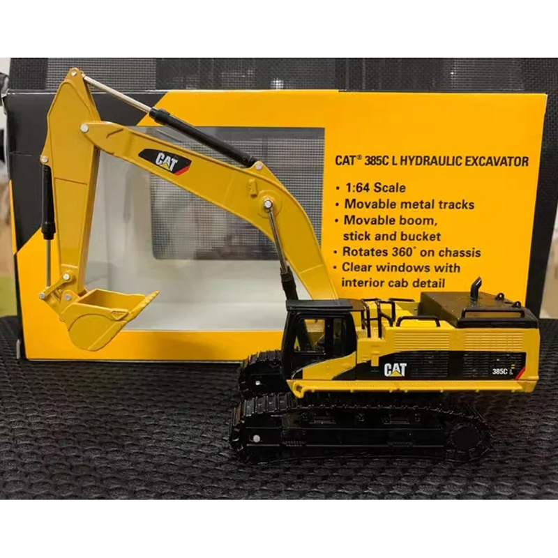 Diecast 1:64 Scale CAT 385C Excavator Alloy Simulation Crawler Hook Model Collection Static Display Souvenir Gift Toy
Diecast 1:64 Scale CAT 385C Excavator Alloy Simulation Crawler Hook Model Collection Static Display Souvenir Gift Toy