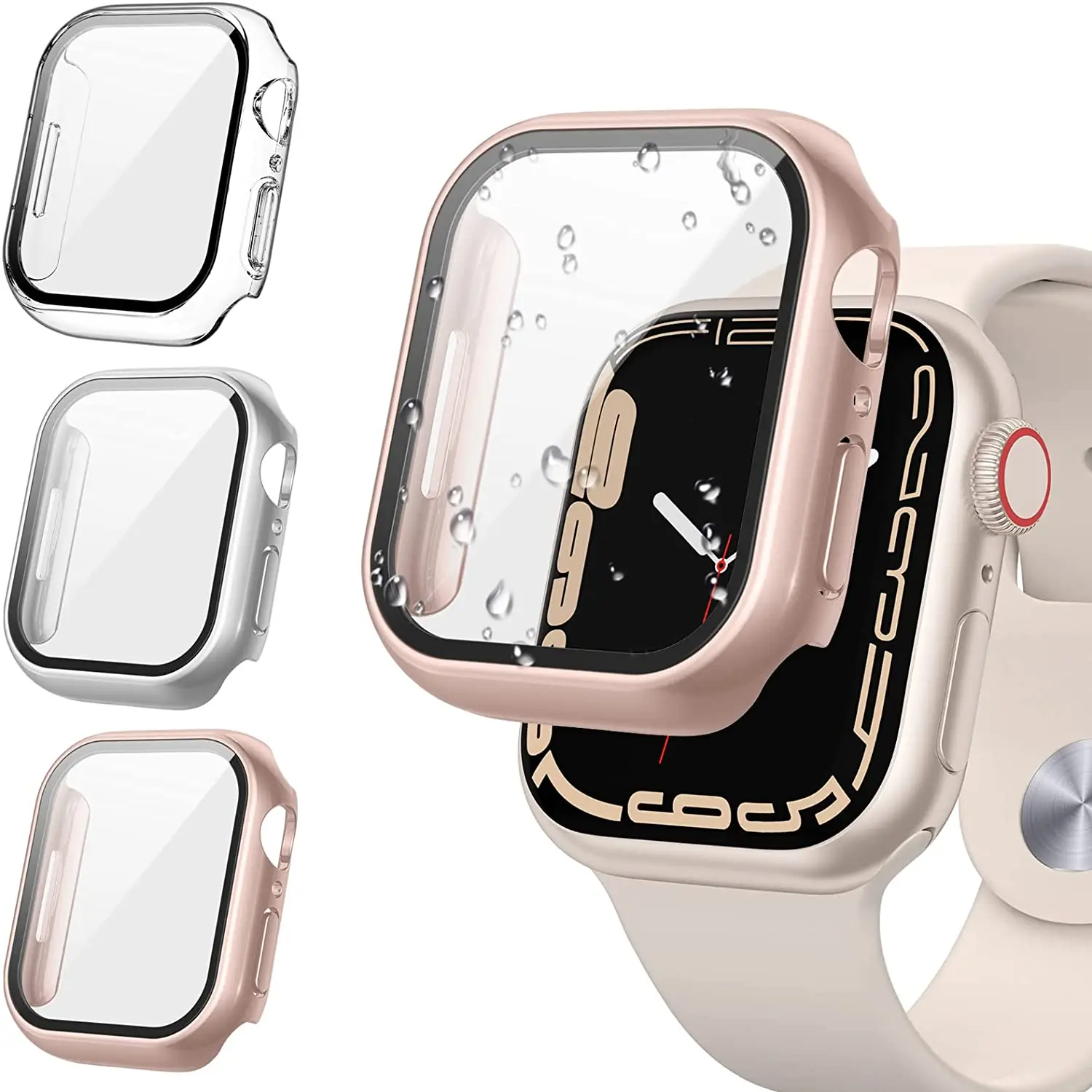 screen protector for Apple Watch Case iwatch Band 44mm 40mm 45mm Tempered glass protector cover Apple watch Series 7 6 5 4 3 SE
screen protector for Apple Watch Case iwatch Band 44mm 40mm 45mm Tempered glass protector cover Apple watch Series 7 6 5 4 3 SE