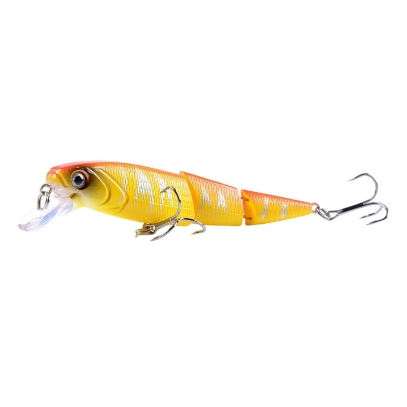 Multi Jointed Swimbaits Fishing Tackle Artificial Hard Baits Swimming Lure 10.5cm 3 Segment Fishing Lure with Hook
Multi Jointed Swimbaits Fishing Tackle Artificial Hard Baits Swimming Lure 10.5cm 3 Segment Fishing Lure with Hook