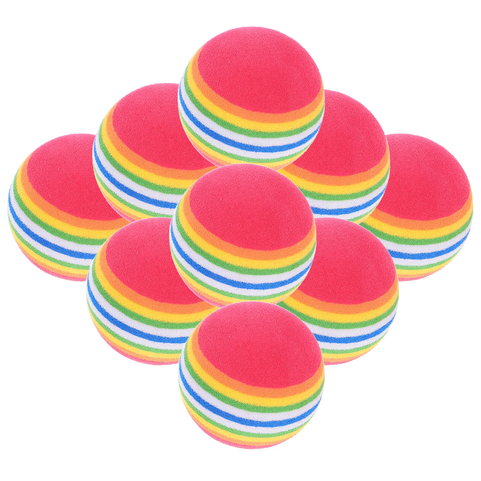 10 Pcs Balls High Visibility Pet Interactive Toys EVA Toys Lightweight for Small Dogs Eva Rainbow Ball Cats Pet Supplies
10 Pcs Balls High Visibility Pet Interactive Toys EVA Toys Lightweight for Small Dogs Eva Rainbow Ball Cats Pet Supplies