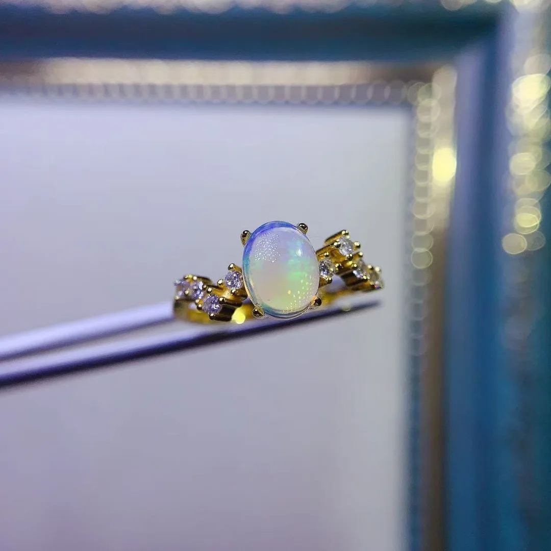 Elegant Designer Design Natura Fire Color Opal Ring 925 Silver A Stunning Luxurious Fashion Gift for Her
Elegant Designer Design Natura Fire Color Opal Ring 925 Silver A Stunning Luxurious Fashion Gift for Her