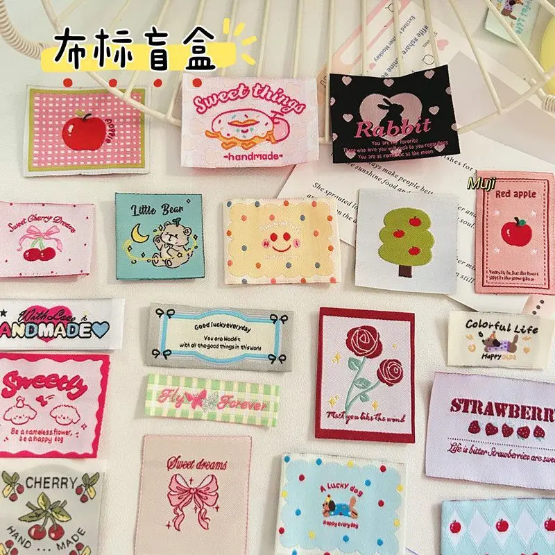 Cute Cartoon Handmade Fabric Label Box DIY Handcrafted Decorative Patch for Bags Clothes Collar & Fabric Labels
Cute Cartoon Handmade Fabric Label Box DIY Handcrafted Decorative Patch for Bags Clothes Collar & Fabric Labels