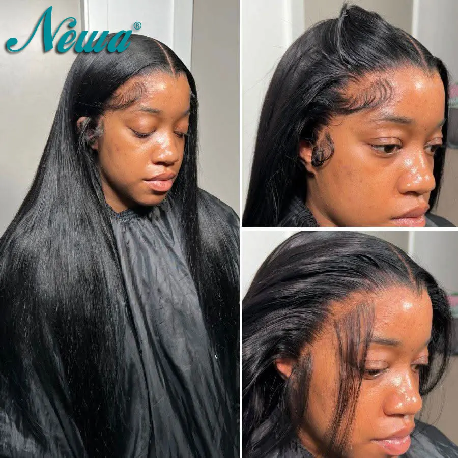 Newa Hair Skinlike Real HD Lace 13X6 13x4 Full Frontal Wig Silk Straight Pre Plucked 5X5 9X6 7x5 HD Lace Closure Glueless Wigs
Newa Hair Skinlike Real HD Lace 13X6 13x4 Full Frontal Wig Silk Straight Pre Plucked 5X5 9X6 7x5 HD Lace Closure Glueless Wigs