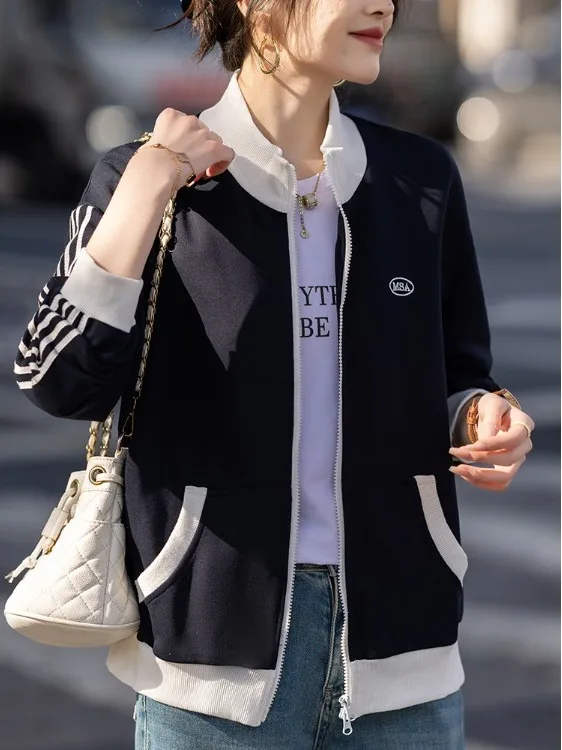 Faionable Spor Knit Cardigan Yoga Baseball Jaet Women's Spring 2026 New Color Blo Quali ort Outerwear
Faionable Spor Knit Cardigan Yoga Baseball Jaet Women's Spring 2026 New Color Blo Quali ort Outerwear