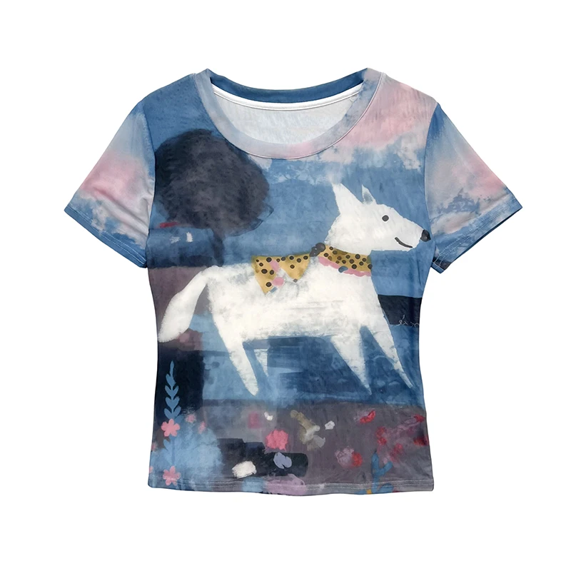MadBlack-Women European T-Shirt, Sexy O Neck Cartoon Print, Fashion Short Sleeve Slim S-3XL Mesh Tee, 2026 Summer New T65709CC
MadBlack-Women European T-Shirt, Sexy O Neck Cartoon Print, Fashion Short Sleeve Slim S-3XL Mesh Tee, 2026 Summer New T65709CC