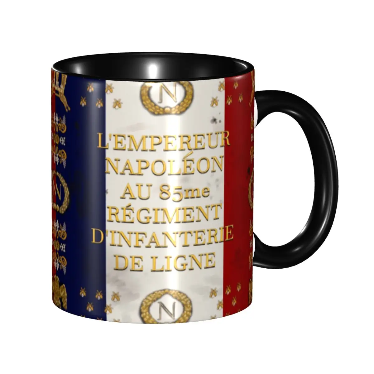 Personalized Napoleonic French 85th Regimental Flag Mugs DIY Ceramic Milk Tea Coffee Cup
Personalized Napoleonic French 85th Regimental Flag Mugs DIY Ceramic Milk Tea Coffee Cup
