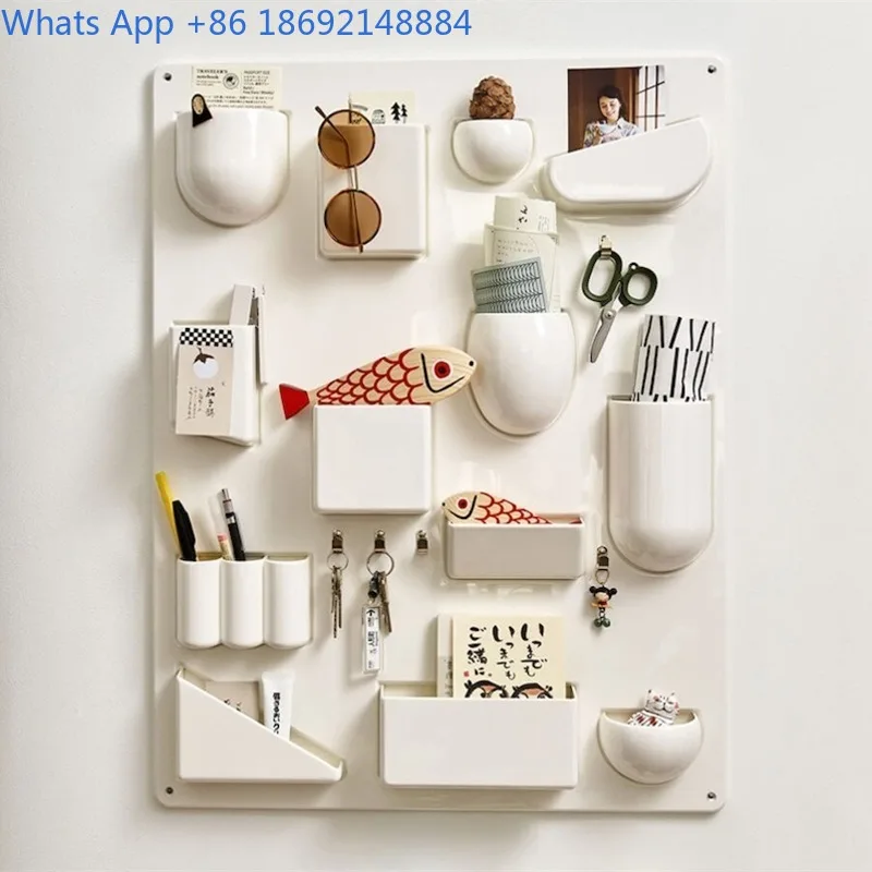 Nordic Entrance Hallway Creative Wall Decoration Simple Ins Style Wall Hole Board Rack Desktop Storage Organizer
Nordic Entrance Hallway Creative Wall Decoration Simple Ins Style Wall Hole Board Rack Desktop Storage Organizer