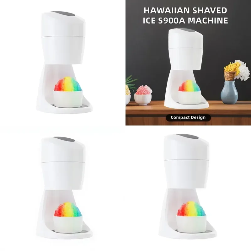 Hawaiian Shaved Ice S900A Plastic Shaved Ice and Snow Cone Machine 110-120V White
Hawaiian Shaved Ice S900A Plastic Shaved Ice and Snow Cone Machine 110-120V White