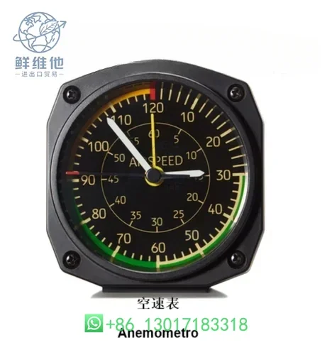 Simulated Aircraft Instrument, Airspeed & Altimeter Alarm Clock, Attitude Meter and Localizer Desktop Decoration
Simulated Aircraft Instrument, Airspeed & Altimeter Alarm Clock, Attitude Meter and Localizer Desktop Decoration