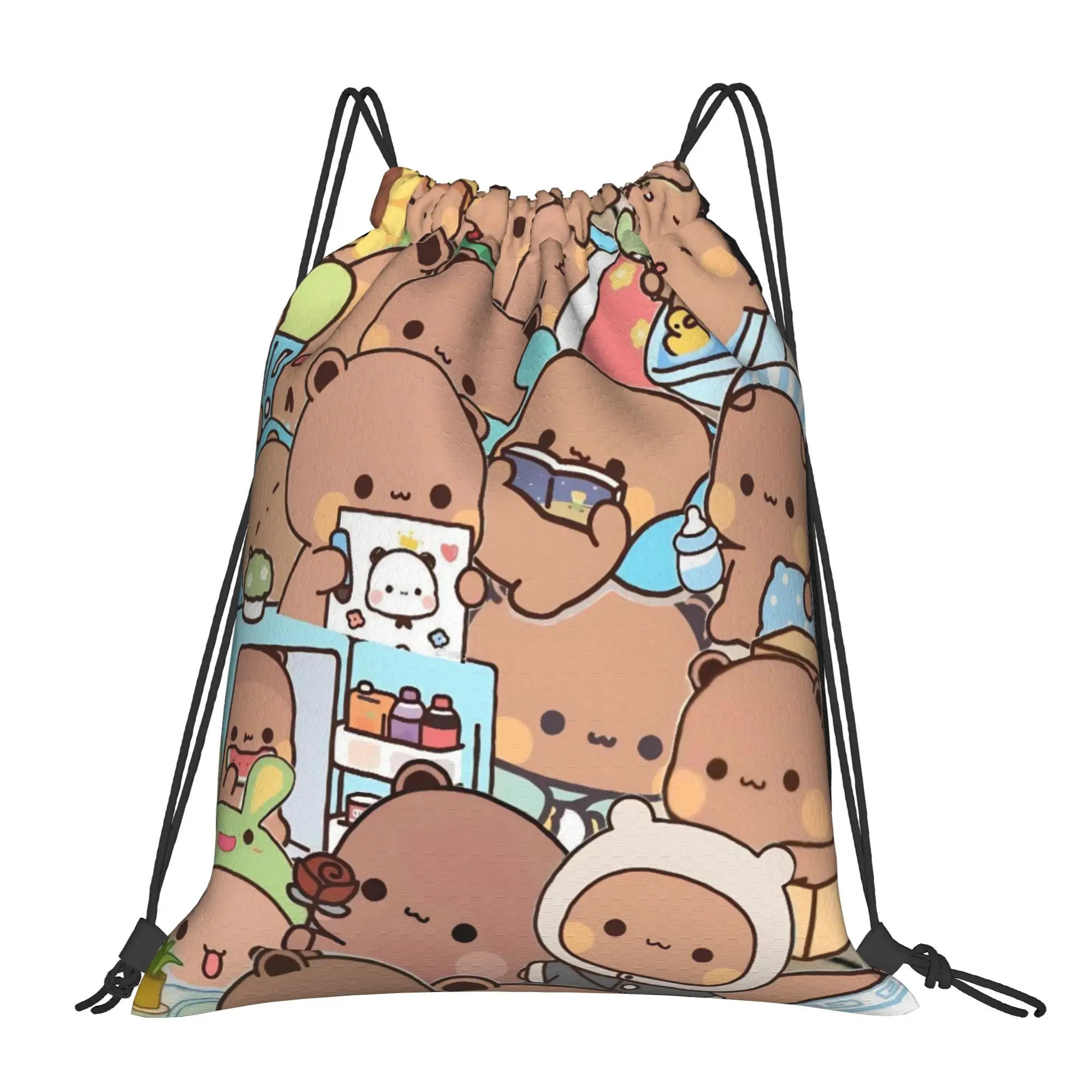 Cartoon Panda Bubu Dudu Drawstring Backpack Sports Gym Sackpack Water Resistant String Bag for Exercise
Cartoon Panda Bubu Dudu Drawstring Backpack Sports Gym Sackpack Water Resistant String Bag for Exercise