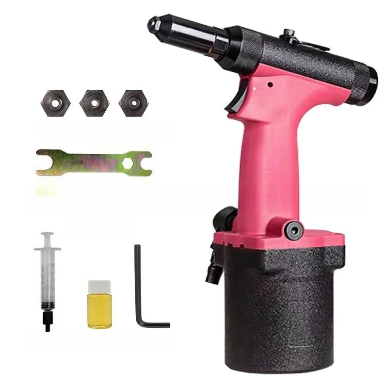 Pneumatic pulling rivet gun Industrial grade aluminum nail blind rivet gun Self-priming rivet pliers gun
Pneumatic pulling rivet gun Industrial grade aluminum nail blind rivet gun Self-priming rivet pliers gun