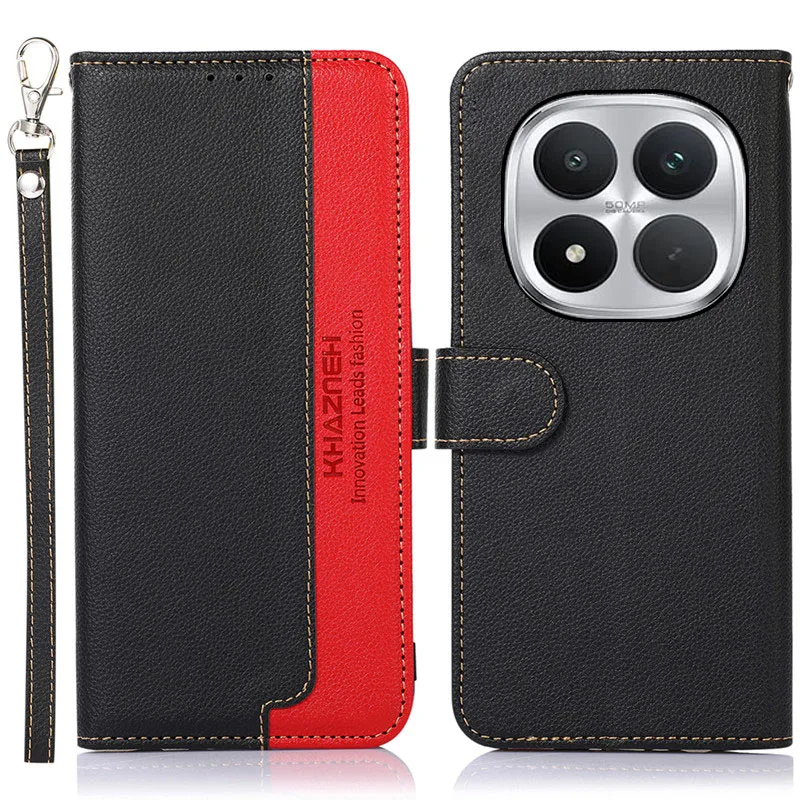 Flip two-color leather phone Case For Xiaomi Poco M8 M7 M6 Pro 5G 4G M5s M5 RFID Magnetic shockproof card slot wallet cover
Flip two-color leather phone Case For Xiaomi Poco M8 M7 M6 Pro 5G 4G M5s M5 RFID Magnetic shockproof card slot wallet cover