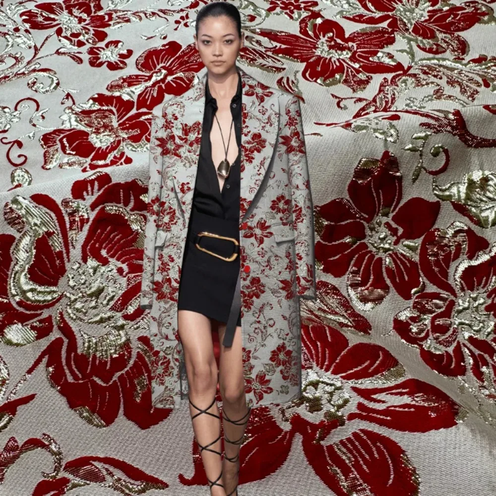 Металлическая проволока жаккардовая ткань с тиснением Платье Модельер Модные ткани Оптовая продажа Полиэфирная ткань Diy Шитье по метрам
Металлическая проволока жаккардовая ткань с тиснением Платье Модельер Модные ткани Оптовая продажа Полиэфирная ткань Diy Шитье по метрам