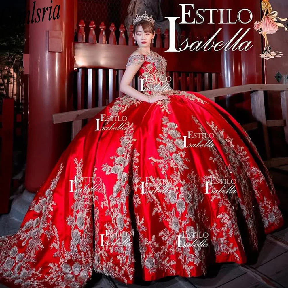 Блестящее красное платье Quinceanera, бальное платье с 3D цветочной кружевной аппликацией, корсет с бисером, Sweet 16, Vestidos De 15 Años
Блестящее красное платье Quinceanera, бальное платье с 3D цветочной кружевной аппликацией, корсет с бисером, Sweet 16, Vestidos De 15 Años