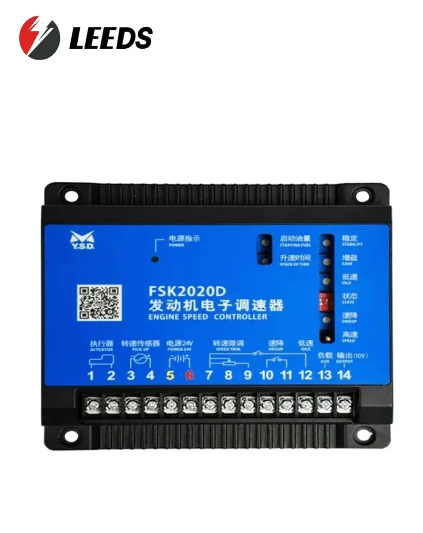 FSK2020D Diesel Generator Electric Control Engine Speed Controller Speed Control Board
FSK2020D Diesel Generator Electric Control Engine Speed Controller Speed Control Board