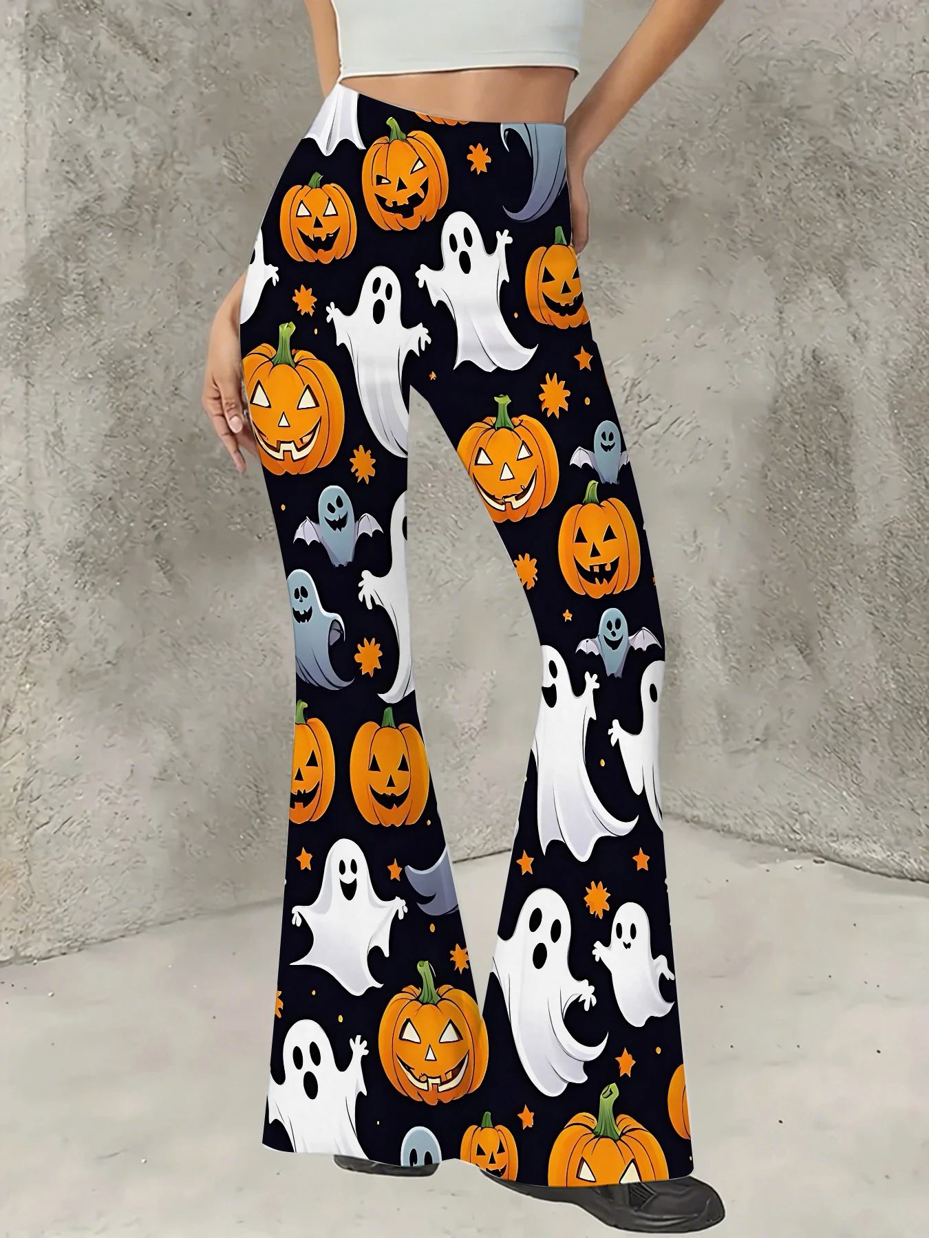 Women's Printed Flare Pants Y2K High Waist Bell Bottom Trousers Streetwear
Women's Printed Flare Pants Y2K High Waist Bell Bottom Trousers Streetwear