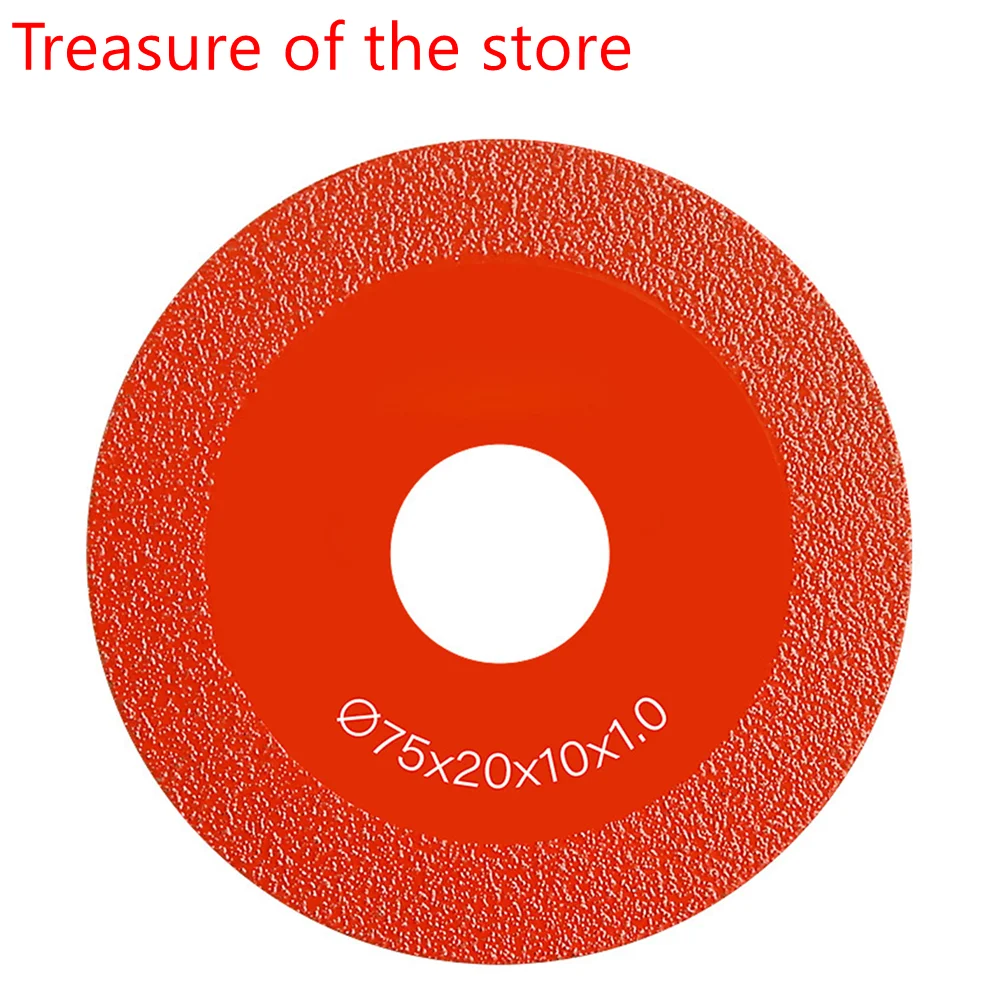 3Inch 75mm Glass Cutting Disc Diamond Marble Saw Blade Ceramic Tile Jade Special Polishing Cutting Blade Brazing Abrasive Tools
3Inch 75mm Glass Cutting Disc Diamond Marble Saw Blade Ceramic Tile Jade Special Polishing Cutting Blade Brazing Abrasive Tools