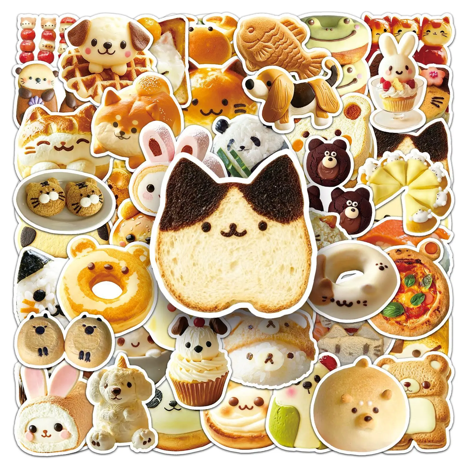 50Pcs Animal-shaped foods sticker DIY cartoon Decoratio phone Luggage Laptop Guitar Bike Skateboard fridge waterpro Kid Toy gift
50Pcs Animal-shaped foods sticker DIY cartoon Decoratio phone Luggage Laptop Guitar Bike Skateboard fridge waterpro Kid Toy gift