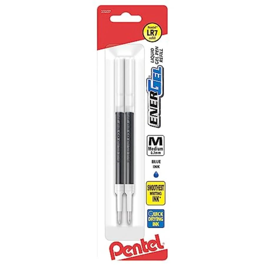 Refill Ink For ENER-GEL and Lancelot Gel Pen, 0.7mm Metal Tip, Ink, 2 Per Pack LR7BP2C
Refill Ink For ENER-GEL and Lancelot Gel Pen, 0.7mm Metal Tip, Ink, 2 Per Pack LR7BP2C