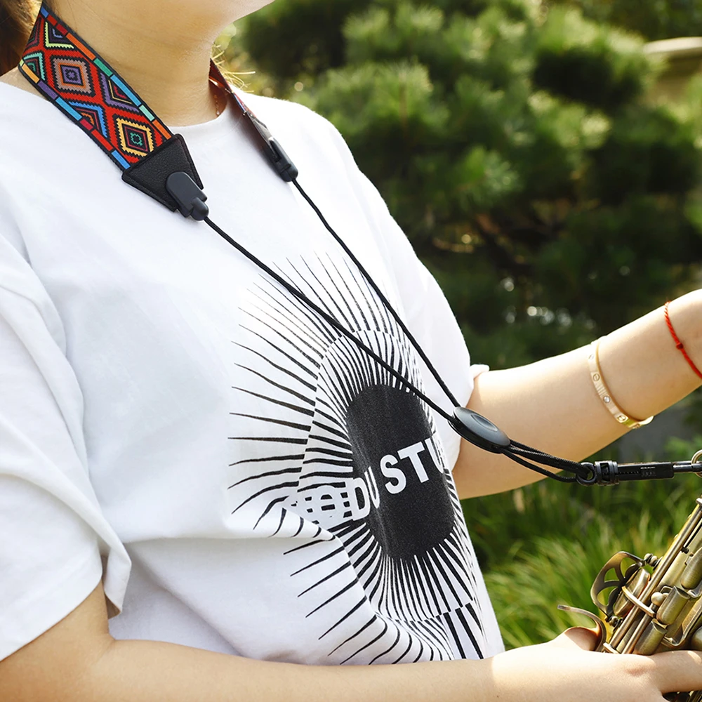 Universal Saxophone Neck Strap With Hook Clasp Alto Tenor Soprano Sax Shoulder Belt Woodwind Musical Instrument Accessories
Universal Saxophone Neck Strap With Hook Clasp Alto Tenor Soprano Sax Shoulder Belt Woodwind Musical Instrument Accessories