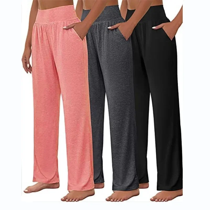 Women's Wide Leg Yoga Pants Comfortable and Loose Sports Pants High Waisted Casual Sports Exercise Jogging Pants
Women's Wide Leg Yoga Pants Comfortable and Loose Sports Pants High Waisted Casual Sports Exercise Jogging Pants