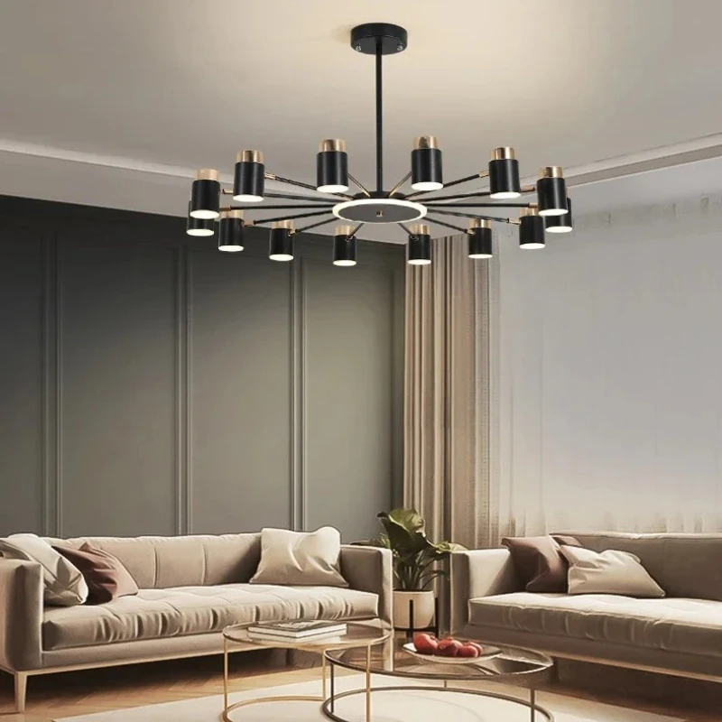 Minimalist Decor Nordic Creative Rotating LED Chandelier Living Room Restaurant Bedroom Kitchen Hotel Indoor Lighting Decor
Minimalist Decor Nordic Creative Rotating LED Chandelier Living Room Restaurant Bedroom Kitchen Hotel Indoor Lighting Decor
