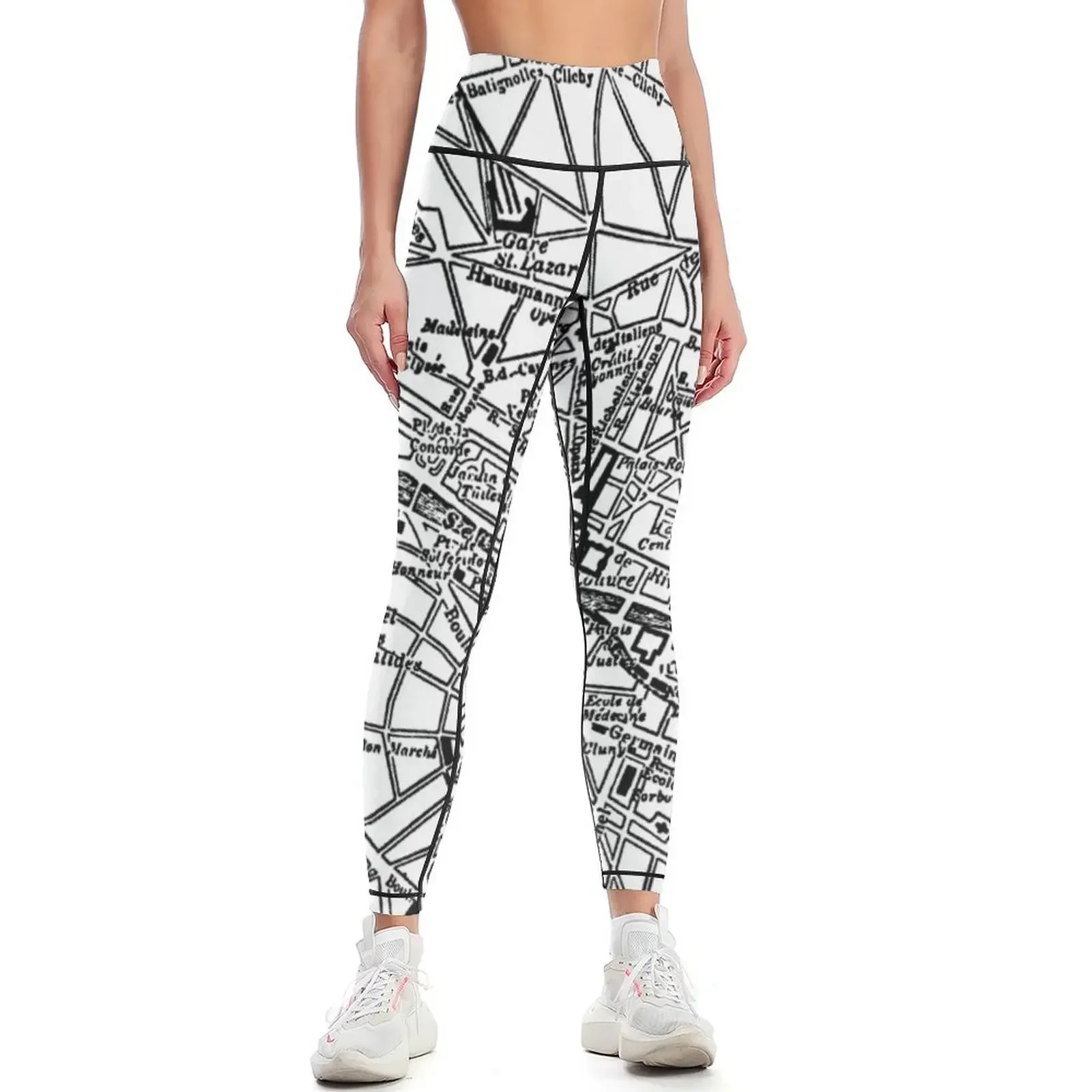 Vintage Paris Map Leggings Women's gym leggins push up woman Leginsy push up Fitness woman Womens Leggings
Vintage Paris Map Leggings Women's gym leggins push up woman Leginsy push up Fitness woman Womens Leggings