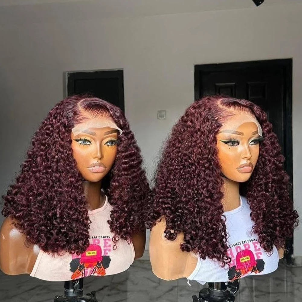 13×6 HD 99j Бордовые Кудрявые Прозрачные Парики Шнурка Wear And Go 100% Человеческие Волосы Предварительно Сорванные Для Женщин 400 Плотность 16-36 Дюймов
13×6 HD 99j Бордовые Кудрявые Прозрачные Парики Шнурка Wear And Go 100% Человеческие Волосы Предварительно Сорванные Для Женщин 400 Плотность 16-36 Дюймов