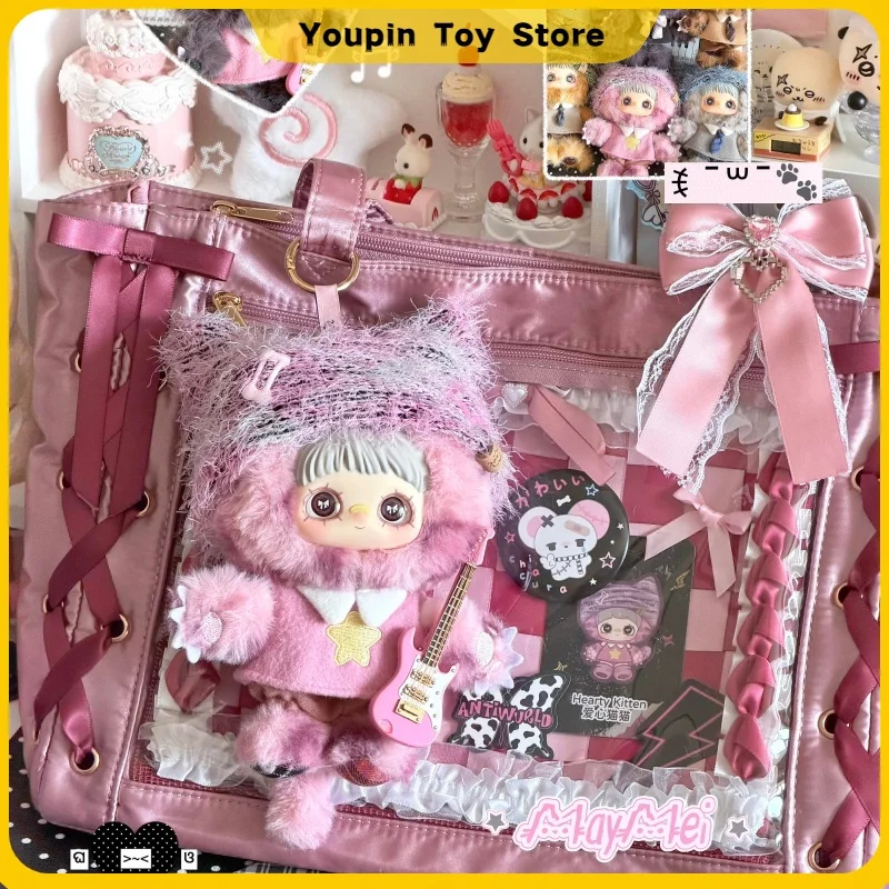 Maymei Kitten Academy Series Blind Box Cute Maymei Mystery Box Vinyl Plush Bag Pendant Doll Collect Figure Toy Birthday Gift
Maymei Kitten Academy Series Blind Box Cute Maymei Mystery Box Vinyl Plush Bag Pendant Doll Collect Figure Toy Birthday Gift