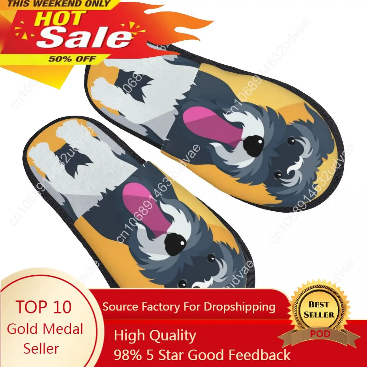 Winter Slipper Woman Man Fashion Fluffy Warm Slippers Dog Miniature Schnauzer House Slippers Funny Shoes
Winter Slipper Woman Man Fashion Fluffy Warm Slippers Dog Miniature Schnauzer House Slippers Funny Shoes