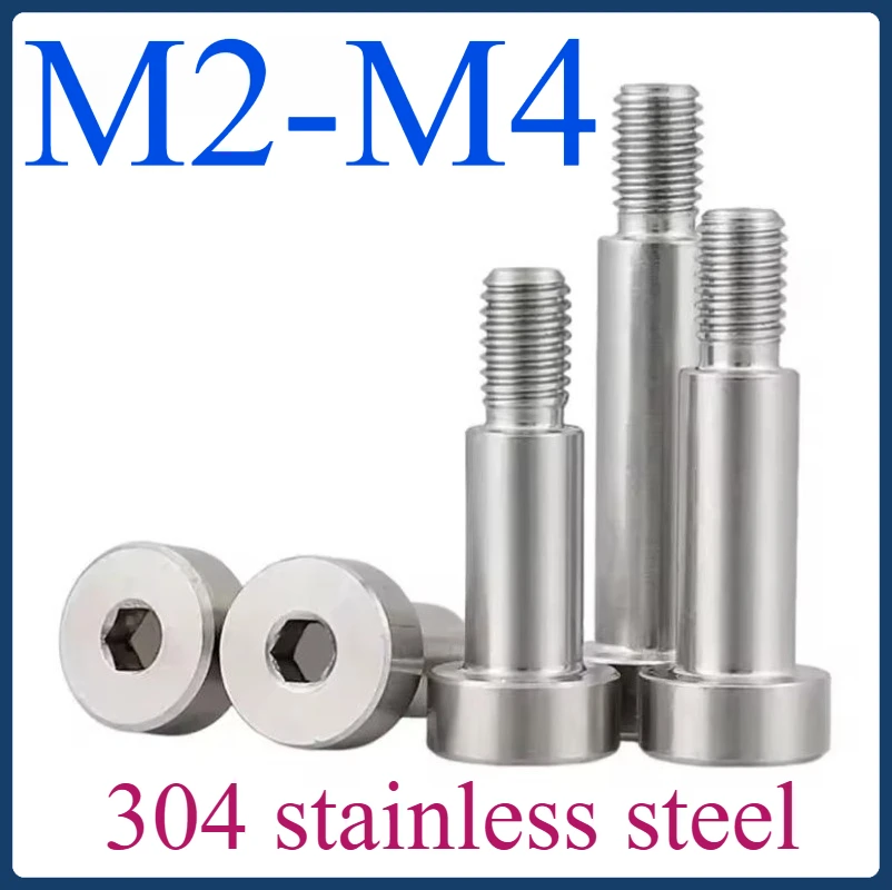 304 Stainless Steel Hex Hexagon Socket Cap Head Roller Bearing Shoulder Screw Stuff Screw Allen Bolt M2 M2.5 M3 M4
304 Stainless Steel Hex Hexagon Socket Cap Head Roller Bearing Shoulder Screw Stuff Screw Allen Bolt M2 M2.5 M3 M4