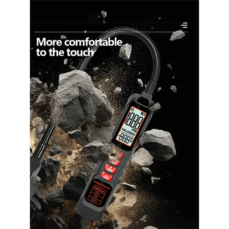ABUF-R22 R410A R134A R1234YF Freon Leak Detector Halogen Refrigerant Gas HVAC Air Conditioner Tester
ABUF-R22 R410A R134A R1234YF Freon Leak Detector Halogen Refrigerant Gas HVAC Air Conditioner Tester