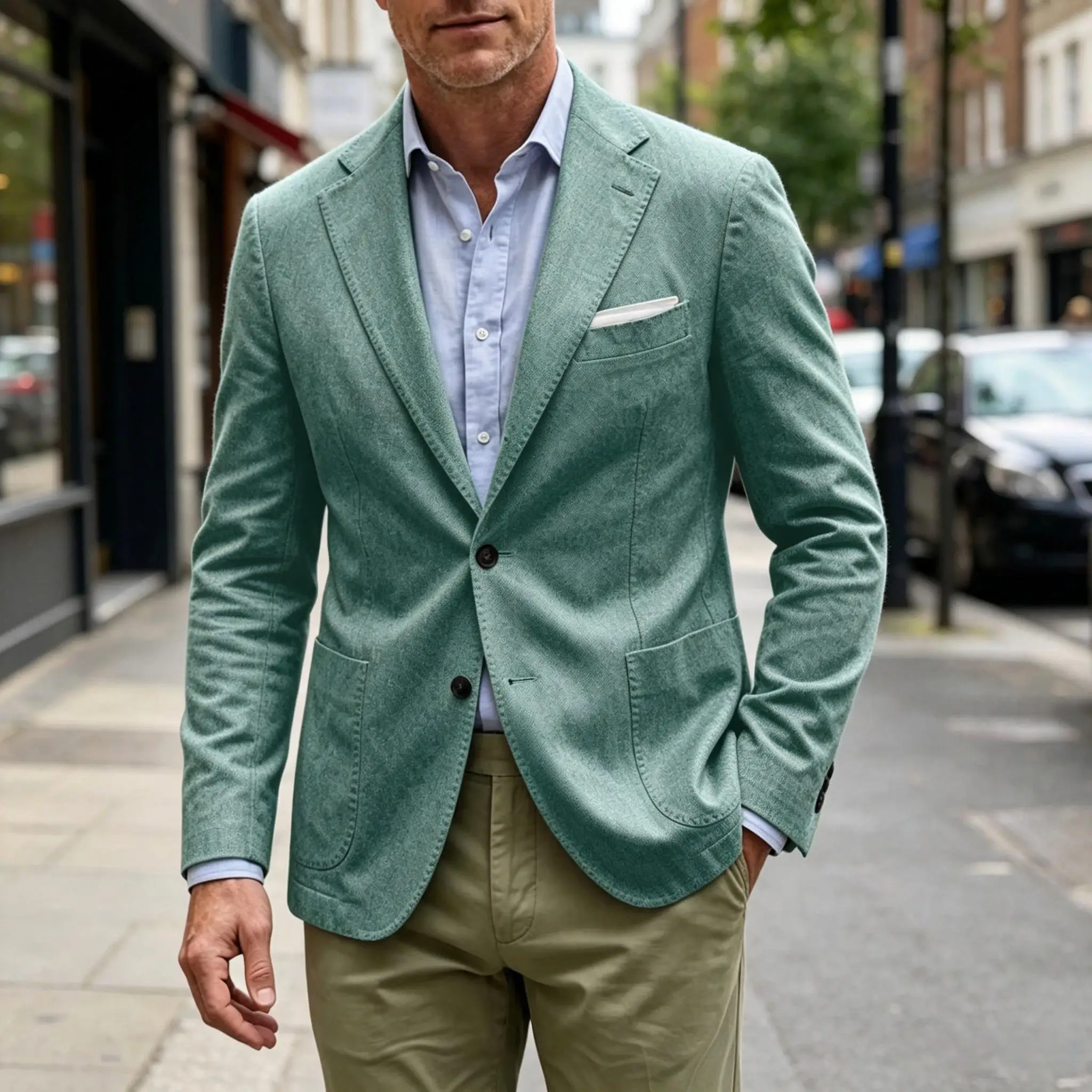 Men’s 100% Cotton Blazer Lightweight Unlined Notch Lapel 2 Button Jacket Breathable Summer Sport Coat for Business Casual Travel
Men’s 100% Cotton Blazer Lightweight Unlined Notch Lapel 2 Button Jacket Breathable Summer Sport Coat for Business Casual Travel
