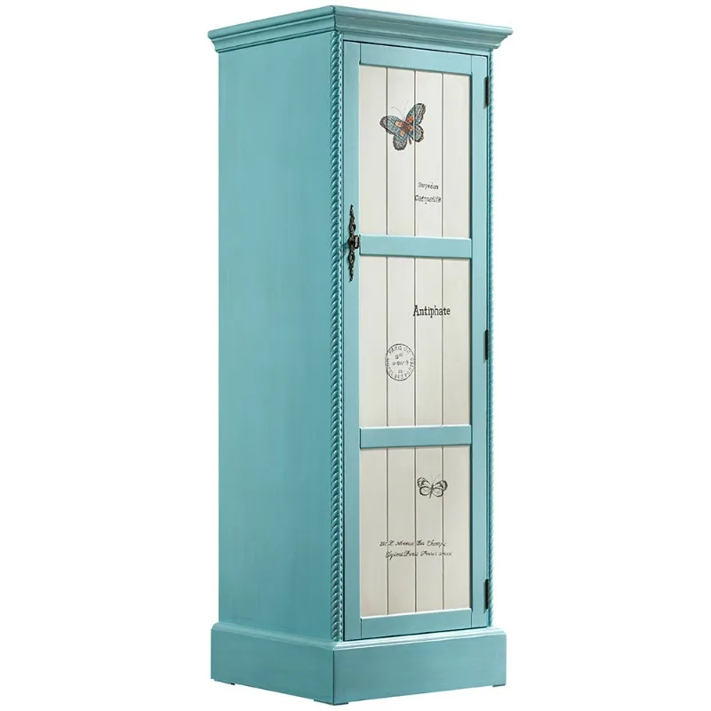 Solid wood single door small wardrobe girl with mirror bedroom wardrobe children's cabinet balcony locker
Solid wood single door small wardrobe girl with mirror bedroom wardrobe children's cabinet balcony locker